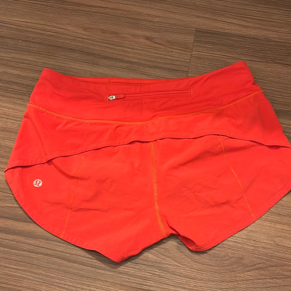 Lululemon Speed Up Shorts Red Size 4|2.5